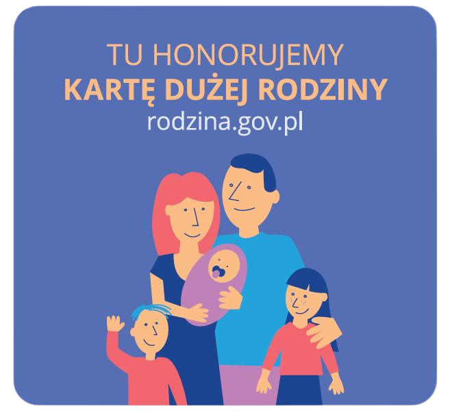 Karta dużej rodziny Wyspa JP2