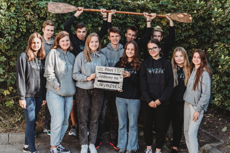 Uczniowie Liceum Wyspa JP2